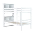 thumbnail image 2 of White Bunk | Convertible Function, Space Saving Design | Small Living Area, 2 of 2