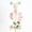 Pink, variant on 5Pcs Blue White Pink Gradient Artificial Campanula Bluebell Flower, Flexible Cuttable Silk Fake Bloom for Home Dining Table Centerpiece Office Wedding Decoration