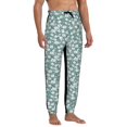 thumbnail image 4 of Kdxio Gouache Flowers Pattern Joggers,Sweatpants for Men with Pockets-Small, 4 of 5
