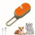 thumbnail image 6 of White Self-Cleaning Pet Grooming Brush,3-In-1 Self-Cleaning Pet Grooming Brush with Steam Spray for Cats Dogs Shedding Control (2026 New Model), 6 of 10