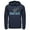 Navy Blue, variant on Men's Fortnite Raven Logo Pull Over Hoodie Athletic Heather 3X Large