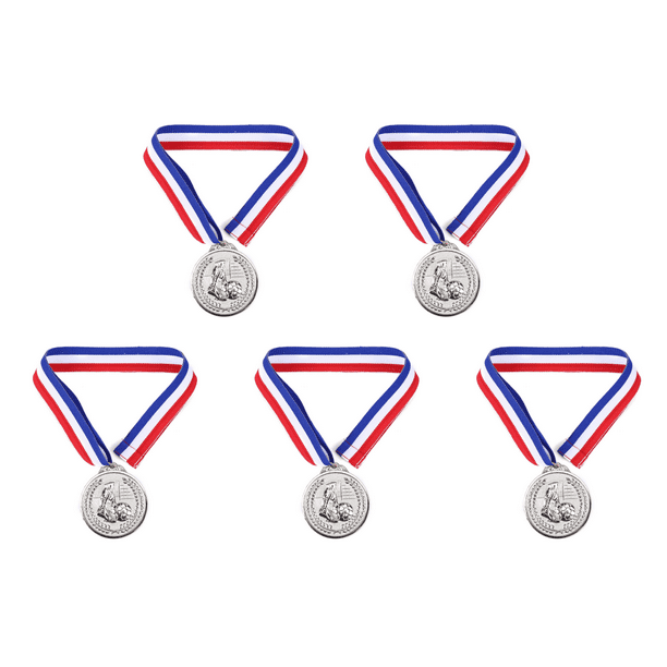 Medallas Competición Colección Medalla Conmemorativa Útiles Escolares Plata