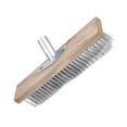 thumbnail image 4 of DYNWAVECA Tête de Brosse à Récurer pour Terrasse Brosse en Fil d'Acier Inoxydable Brosse Polyvalente pour Coulis Brosse Pousse-Balai Brosse à Récurer pour Nettoyer la Baignoire, 4 of 10