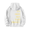 thumbnail image 2 of Baqcunre Womens Hoodies Women's Long Sleeved Zipperless Back It'S Okay Not To Be Perfect. Printed Hoodie Fleece Jacket Fall Outfits Women Trendy White XL, 2 of 5