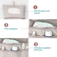 thumbnail image 3 of Organizador de bolsas de pañales para bebés HAMUR HOME Compact Plegable, 3 of 8