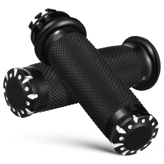 2 Pcs Motorcycle Handlebar Grips Motorcycle Hand Grips Throttle Handle Grips Replacement For Motorcycle Dirt Bike Scooter