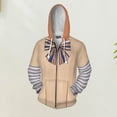 thumbnail image 2 of Sudadera de manga larga para hombre sudadera holgada con frente abierto abrigo informal para Cosplay de película, 2 of 6