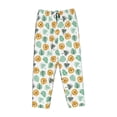 thumbnail image 4 of Daiia Tiger Leaves Women's Sleep Pant with Pockets and Drawstring,Pajama Pants-Large, 4 of 9