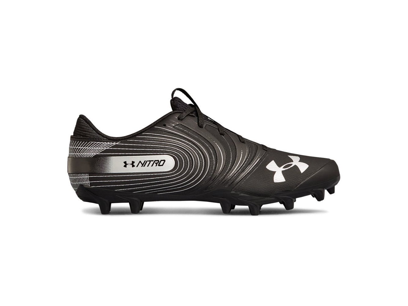 Details about   Mens Under Armour Nitro Low MC Football Cleats Black 3000182-001 New 
