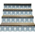 thumbnail image 5 of 6" X 6" Teal And White Mosaic Peel And Stick Removable Tiles, 5 of 9