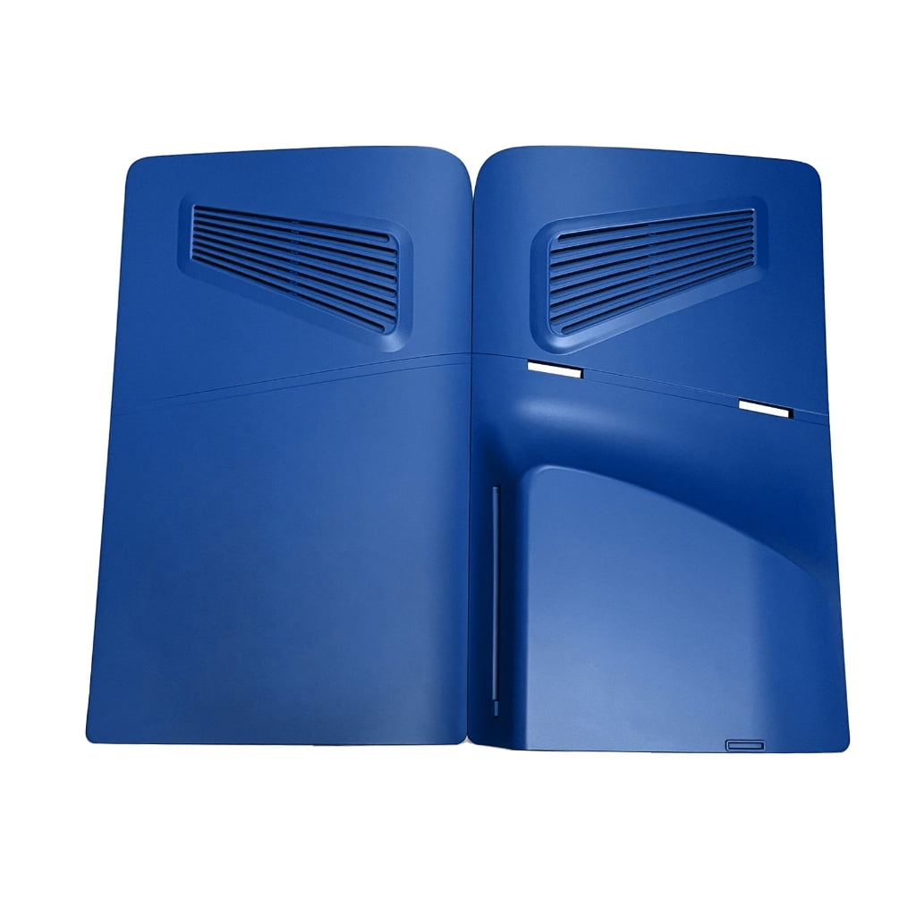 Faceplate Cover Plate with Vent Game Console Host Protective Panel Hard Shell for PS 5 Slim Disc Edition Dustproof Cover