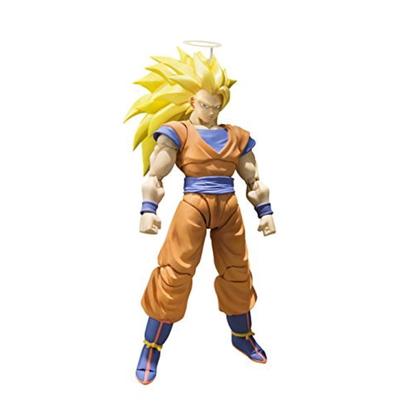 TAMASHII NATIONS Bandai S.H. Figuarts Super Saiyan 3 Son Goku Dragon Ball Z Figurine d'Action