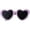 Purple, variant on Dalrosia Pet Heart Sunglasses Photos Props Cute Pet Dog Sunglasses Cat Glasses Sun Flower Glasses Pets Party Decor for Small Dogs Cat Accessories Cute Pet Dog Sunglasses