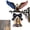 1pcs, variant on Anniversary Eagle Wall Bell, 1776-2026 American Independence Wall Hanging Doorbell, Vintage Patriotic Decorative Bell for Home Porch Garden, 4th of July & Holiday Decor