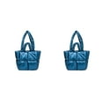 thumbnail image 4 of Baohd Larger Capacity Tote Bag With Big Opening For Easy Access Books Crossbody Bag blue 2Set, 4 of 6