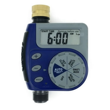 Orbit Digital Hose Faucet Watering Timer - Single Dial Water Tap Timers (1 Valve)