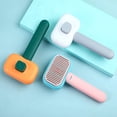 thumbnail image 2 of New Pet Cat Dog Hair Brush Hair Massage Comb Open-Knot Brush Grooming Cleaning Tool Stainless Steel Comb, 2 of 3