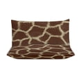 thumbnail image 3 of 3 Pcs Soft Bedding Set, Includes 1 Duvet Cover with Zipper And 2 Pillow Shams,Giraffe Skin Print King(102"×90"), 3 of 8