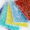 thumbnail image 2 of U8MO 5,000 Transparent AB Acrylic Round Flatback Rhinestone Glue on Gems 4mm SS16-Royal Blue AB, 2 of 8