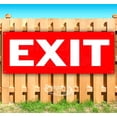 thumbnail image 1 of Exit 13 oz Vinyl Banner With Metal Grommets, 1 of 4