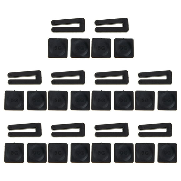 KAKOWELY 10 juegos de clips de equilibrio para ventiladores de techo, pesas autoadhesivas para equilibrar ventiladores, kit de equilibrio para aspas de ventilador