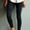 Black, variant on High Waisted Leggings for Women-Soft Athletic Tummy Control Pants for Running Yoga Workout Reg Women's Moto Jegging Biker Skinny Ankle Zipper Pleated Waist Pencil Pants Pull On Soft Trousers