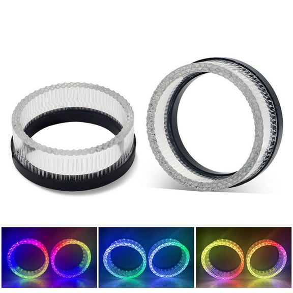3.0 Inch LED 5D Headlight Shrouds Projector Lenses APP For Car Headlights