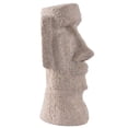thumbnail image 3 of Escultura de Estatua , Estatuilla Tallada , Decoración de Artesanal, Moai perfecl Decoración de piedra arenisca, 3 of 4