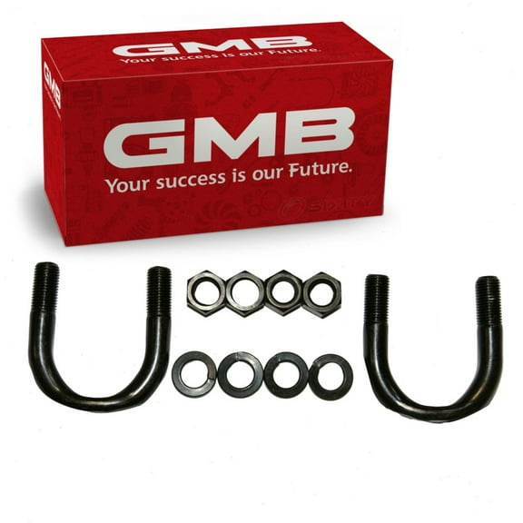 GMB Rear Shaft All Universal Joint U-Bolt Kit compatible with Ford F-150 2011-2014
