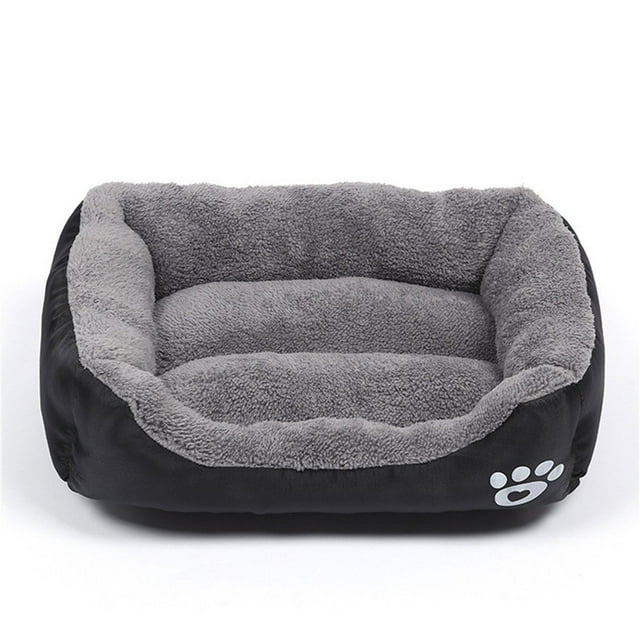 HLONK Medium Dog Beds for Medium Dogs Washable Rectangle Dog Bed Medium Size Dog Orthopedic Dog Bed Warming Soft Calming Sleeping Puppy Bed Durable Pet Bed