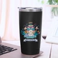 thumbnail image 3 of 20oz Powder Coated Easter Tumbler with Telescopic Straw, Insulated Travel Mug, [Easter Theme] Print, 3 of 6