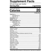 FARMASi Nutriplus Kids Gummies, Strawberry Flavour, 60 Gummies, 5.8oz | 13 Vitamins and Minerals with Elderberry Extract, Kid-friendly Taste Designed for Easy Daily Consumption, Vegan, Gelatin Free