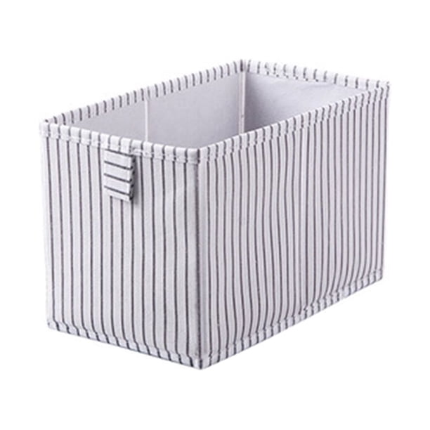Inteprter Caja de almacenamiento Contenedores de tienda de ahorro de espacio Manija duradera Ventana visual Cajas para el hogar Manta Ropa Almacenamiento y organización del hogar Blanco 1