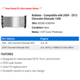 thumbnail image 2 of Radiator - Compatible with 2009 - 2012 Chevy Silverado 1500 2010 2011, 2 of 2