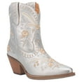 thumbnail image 2 of Dingo Women's Primrose Western Booties Snip Toe Silver 11 M  US, 2 of 5