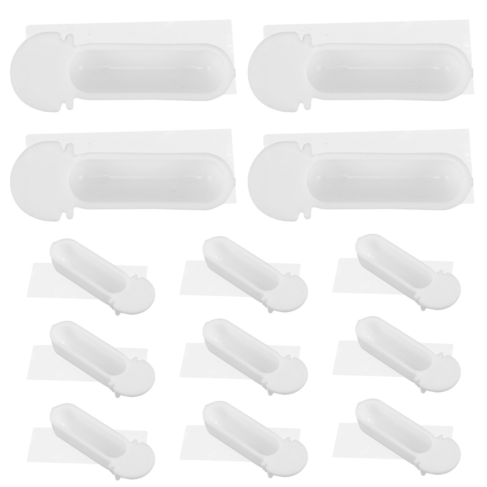 ELAYARD 50pcs Bird Feeder For Cage: Plastic Bird Cage Feeder Dish Lightweight Feeding Cups Food Bowls For Small Parakeets Finches Parrots