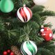 thumbnail image 4 of Adornos navideños Dinheiro de 6 cm/30 piezas, juego de bolas navideñas pintadas con forma de árbol de Navidad, colgante para manualidades de bricolaje, fiestas navideñas, 4 of 5
