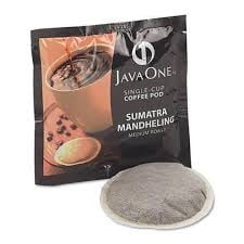 Java One, Single Cup Sumatra Mandheling Coffee Pods, 6 (Best Sumatra Mandheling Coffee)