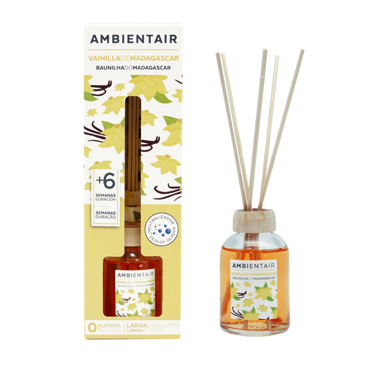 Aromatizante de varillas Ambientair Vainilla de Madagascar 50ml ...