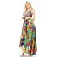 thumbnail image 3 of Sakkas Lizi 2 Women's Maxi High-Low Halter Handkerchief Dress Beach Party Vacation - 543 - One Size, 3 of 5