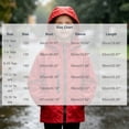 thumbnail image 3 of ZACPNCV Kids Waterproof Rain Jacket Boys Girls Hooded Windbreaker with Pockets, Lightweight Waterproof Windproof Full Zip Rain Coat,Red, 3 of 6