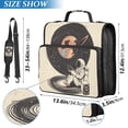 thumbnail image 2 of FORMRS Zipper Binder with Shoulder Strap 2-inch Ring 500 Sheet Capacity File Bag, Space Record, 2 of 5