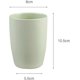 thumbnail image 4 of 4-Pack Antibacterial Bathroom Storage Cups for Toothbrush, Toothpaste & Drinks | Durable PP Plastic, 4 of 5