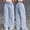 Light Blue, variant on RTKFRFLM Girls High Waisted Denim Trousers Wide Leg Relaxed Fit Jeans with Back Pocket Embroidery for Big Kids Fashion School Streetwear Daily Wear Light Blue 15-16 Years