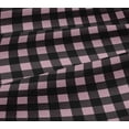 thumbnail image 5 of oneOone Viscose Jersey Fabric Gingham Check Print Sewing Fabric BTY 60 Inch Wide, 5 of 5