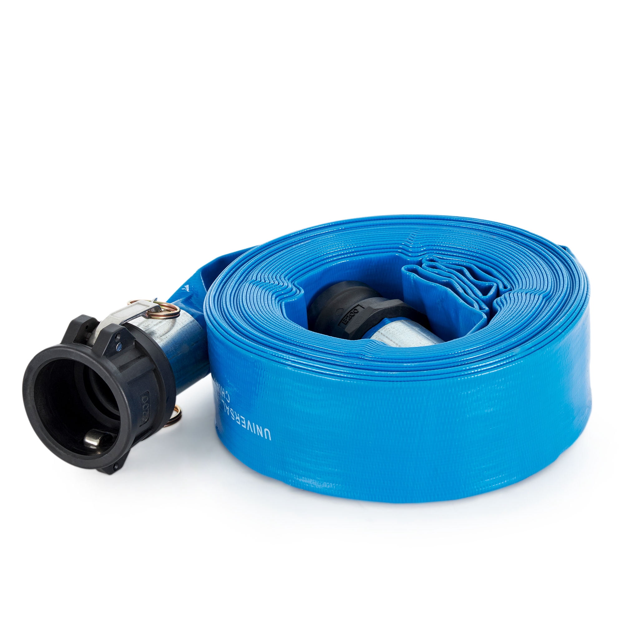 Apache 98138049 PVC Lay Flat Hoses 2 In Diameter 50 Ft, 70 psi (3 Pack)