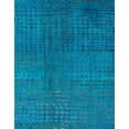 thumbnail image 1 of Ahgly Company Indoor Rectangle Abstract Blue Eyes Blue Abstract Area Rugs, 5' x 7', 1 of 6
