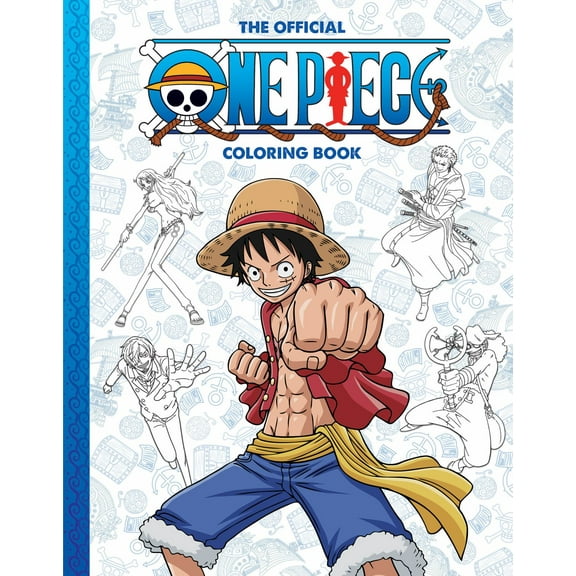 One Piece: the Official Coloring Book (Media Tie-In) (Media tie-in) (Paperback)