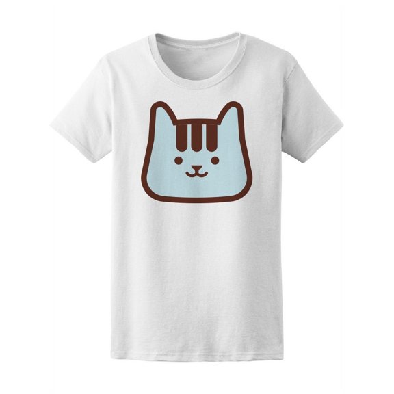 Kitty Pet Logo Design T-Shirt Women -Image by Shutterstock, Female Medium