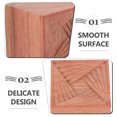 thumbnail image 4 of Essential Oil Diffused Cube Wood Aroma Diffuser Essential Oil Aromatherapy Diffuser Block, 4 of 9